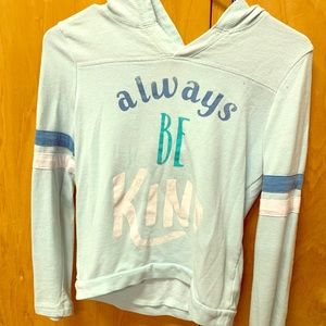 Blue long sleeve shirt